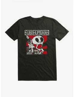Cheapest 🛒 Subhumans Skull Band Logo T-Shirt 🧨 -Cheap Music Tees Store 16260212 hi