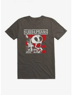Cheapest 🛒 Subhumans Skull Band Logo T-Shirt 🧨 -Cheap Music Tees Store 16260239 hi
