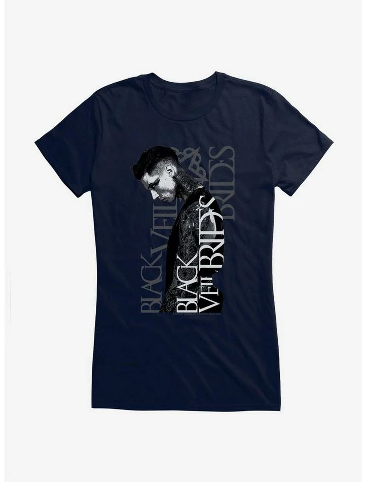 Flash Sale 💯 Black Veil Brides Andy Sixx Profile 👧 Girls T-Shirt 🎁 6 Flash Sale 💯 Black Veil Brides Andy Sixx Profile 👧 Girls T-Shirt 🎁 - Image 4
