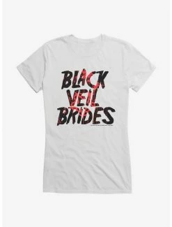 Discount ✔️ Black Veil Brides Band Logo 👧 Girls T-Shirt 👏 -Cheap Music Tees Store 16329622 hi 1