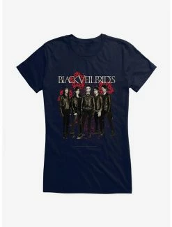New 😍 Black Veil Brides Band Photo 👧 Girls T-Shirt 💯 -Cheap Music Tees Store 16329650 hi