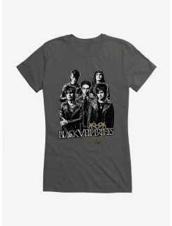 Outlet 🎉 Black Veil Brides Black & White Photo 👧 Girls T-Shirt ⭐ -Cheap Music Tees Store 16329706 hi
