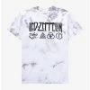 Buy ⌛ Led Zeppelin Zoso Logo Tie-Dye T-Shirt ✨ -Cheap Music Tees Store 16340644 hi