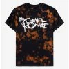 Best Pirce 🥰 My Chemical Romance The Black Parade Logo Tie-Dye T-Shirt ✔️ -Cheap Music Tees Store 16502201 hi