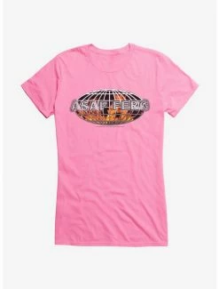 New ⌛ A$AP Ferg Fire Globe 👧 Girls T-Shirt ✔️ -Cheap Music Tees Store 16629605 hi