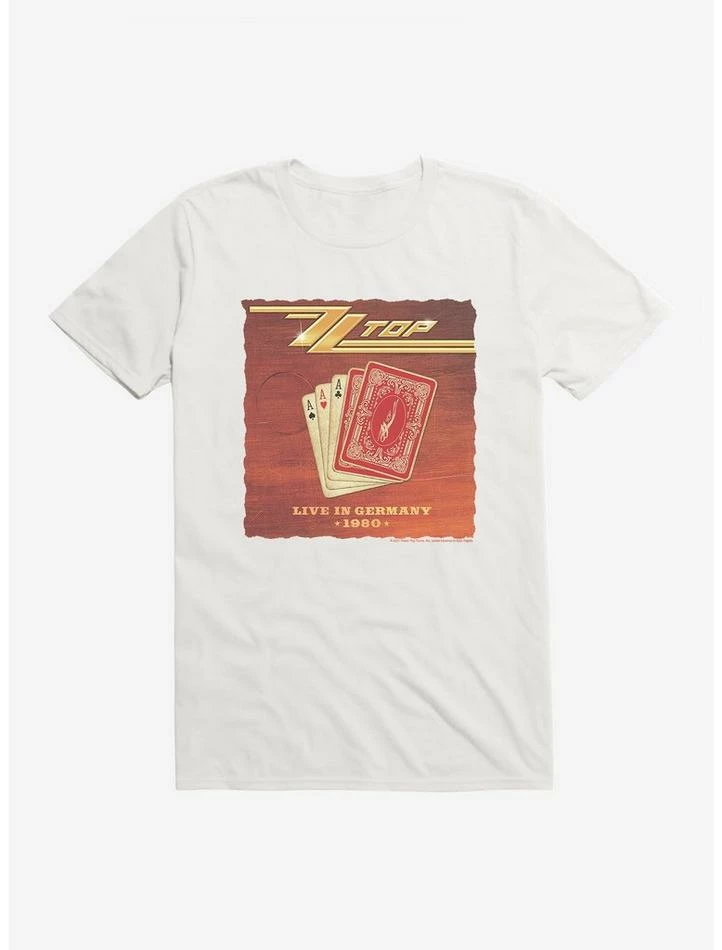 Discount 🎉 ZZ Top Live In Germany 1980 Album Cover T-Shirt 💯 4 Discount 🎉 ZZ Top Live In Germany 1980 Album Cover T-Shirt 💯 - Image 2