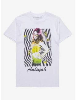 Cheapest 👍 Aaliyah Pop Art 👧 Girls T-Shirt 🥰