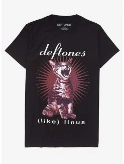 Wholesale 🎁 Deftones Like Linus Album Cover Boyfriend Fit 👧 Girls T-Shirt 🔔