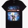 New ⭐ Marvel Iron Maiden Thanos Brave New World T-Shirt ✔️ -Cheap Music Tees Store 16913898 hi