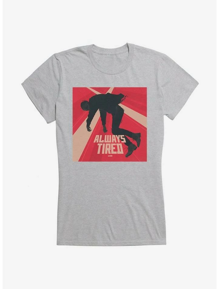 Cheapest โ Weathers Always Tired ๐ง Girls T-Shirt โค๏ธ 6 Cheapest โ Weathers Always Tired ๐ง Girls T-Shirt โค๏ธ - Image 4
