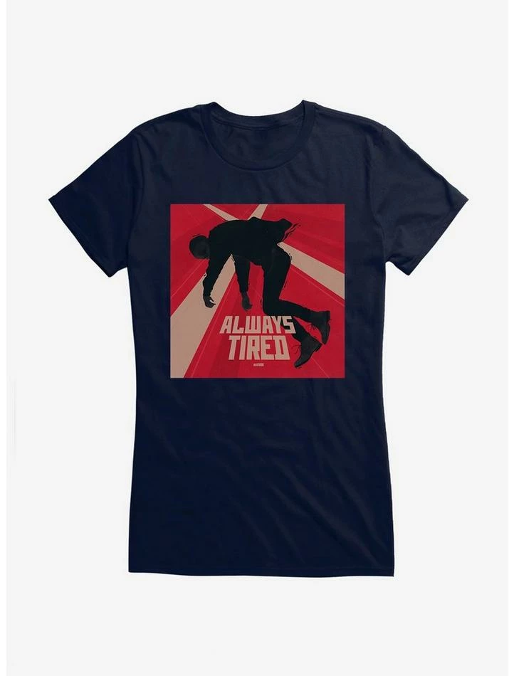 Cheapest โ Weathers Always Tired ๐ง Girls T-Shirt โค๏ธ 7 Cheapest โ Weathers Always Tired ๐ง Girls T-Shirt โค๏ธ - Image 5