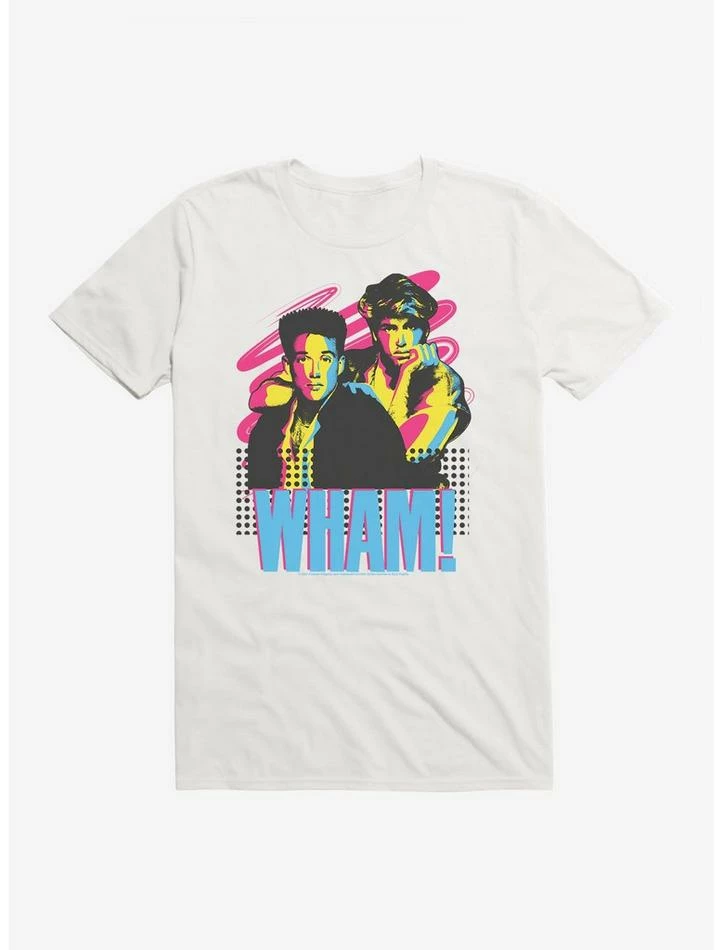 Wholesale ๐ Wham! Pop Art T-Shirt ๐ 4 Wholesale ๐ Wham! Pop Art T-Shirt ๐ - Image 2