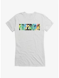 Discount 😉 Wham! Freedom 👧 Girls T-Shirt 😉 -Cheap Music Tees Store 16969838 hi 1