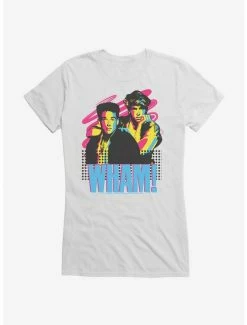 Deals ✨ Wham! Pop Art 👧 Girls T-Shirt 🛒 -Cheap Music Tees Store 16969943 hi