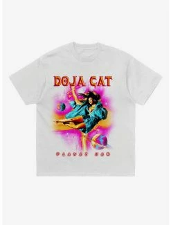 Best Sale 🛒 Doja Cat Planet Her Boyfriend Fit 👧 Girls T-Shirt ⌛
