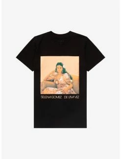 Deals 😀 Selena Gomez De Una Vez 👧 Girls T-Shirt 🧨