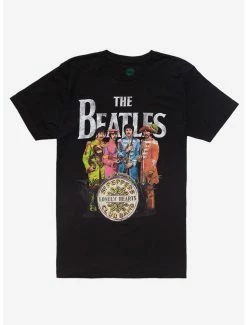 Promo 😀 The Beatles Sgt. Pepper's Lonely Hearts Club Band Portrait T-Shirt 👏