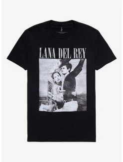 Deals 🧨 Lana Del Rey Black & White Photo T-Shirt ✨