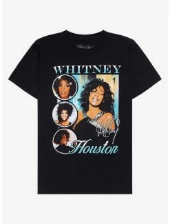 Hot Sale ⌛ Whitney Houston Collage 👧 Girls T-Shirt 🥰