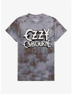 Best Pirce 💯 Ozzy Osbourne Logo Tie-Dye 👧 Girls T-Shirt 😉