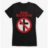 Buy 😀 Bad Religion Classic Logo 👧 Girls T-Shirt ⌛ -Cheap Music Tees Store 17348926 hi