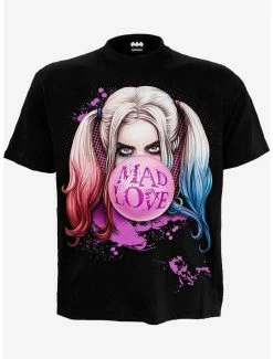 Promo ๐ DC Comics Harley Quinn Mad Love T-Shirt ๐งจ