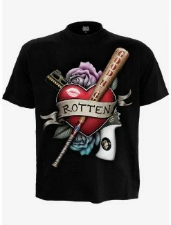 Budget 🥰 DC Comics The Suicide Squad Harley Quinn Rotten T-Shirt 🔥