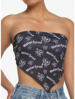 Discount ⭐ Motorhead 👧 Girls Bandana Top 👍