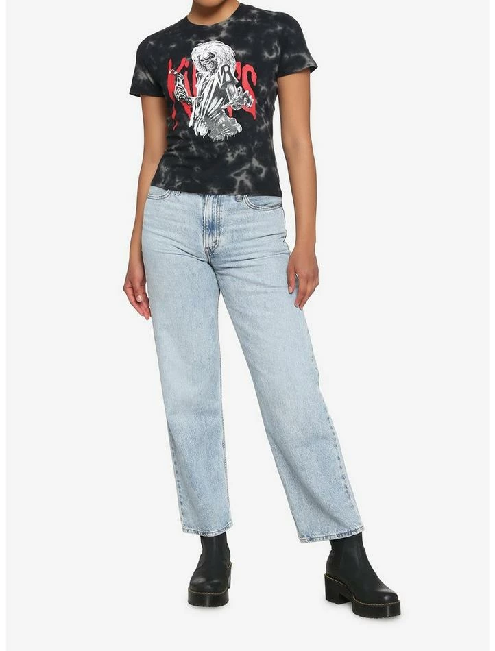 Cheap โ๏ธ Iron Maiden Killers Tie-Dye ๐ง Girls Baby T-Shirt ๐ 4 Cheap โ๏ธ Iron Maiden Killers Tie-Dye ๐ง Girls Baby T-Shirt ๐ - Image 2