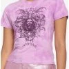 Coupon 👍 Rob Zombie Purple Tie-Dye 👧 Girls Baby T-Shirt 🔥
