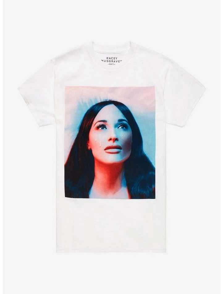 Promo 🛒 Kacey Musgraves Portrait Boyfriend Fit 👧 Girls T-Shirt 💯 2 Promo 🛒 Kacey Musgraves Portrait Boyfriend Fit 👧 Girls T-Shirt 💯