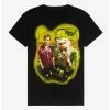 New ✔️ Green Day Neon Group Photo T-Shirt 🤩 -Cheap Music Tees Store 17835142 hi