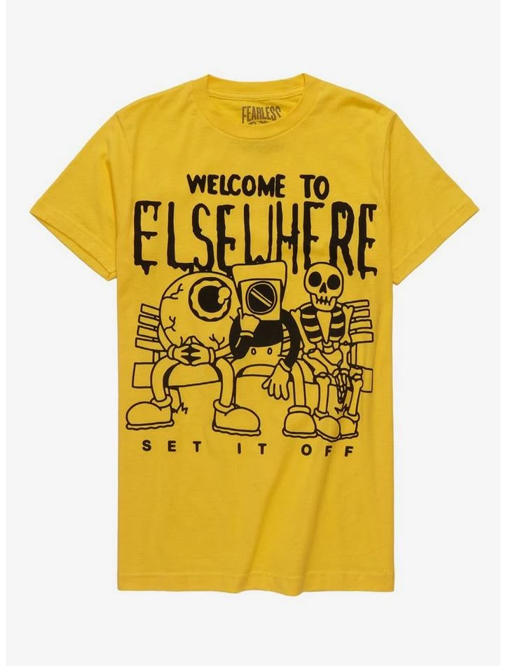 Deals ๐ Set It Off Welcome To Elsewhere Boyfriend Fit ๐ง Girls T-Shirt โจ 3 Deals ๐ Set It Off Welcome To Elsewhere Boyfriend Fit ๐ง Girls T-Shirt โจ
