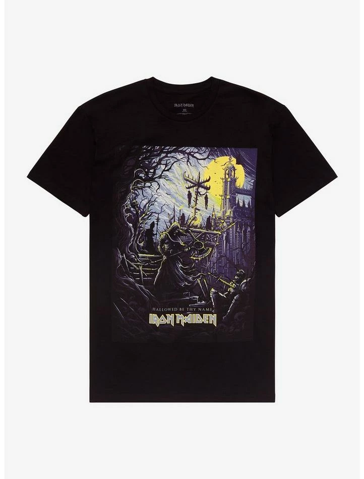 Cheapest 💯 Iron Maiden Hallowed Be Thy Name T-Shirt 🌟 3 Cheapest 💯 Iron Maiden Hallowed Be Thy Name T-Shirt 🌟