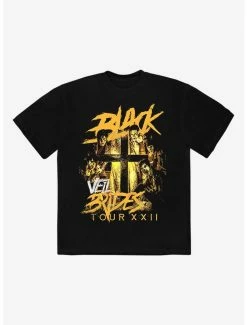 Top 10 🎉 Black Veil Brides Tour XXII T-Shirt ✨