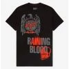 Best Pirce 🔔 Slayer Raining Blood Puff Print T-Shirt ✔️ 2 Best Pirce 🔔 Slayer Raining Blood Puff Print T-Shirt ✔️ -Cheap Music Tees Store 18338023 hi