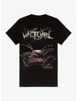 Promo 😍 Whitechapel Somatic Defilement Boyfriend Fit 👧 Girls T-Shirt ⭐