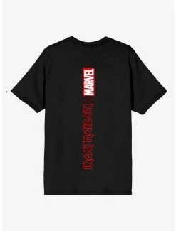 Discount 💯 Marvel Iron Maiden Ghostrider Infinite Dreams T-Shirt ✨ -Cheap Music Tees Store 18634562 av1