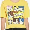 Brand new 🌟 TinyTAN Butter Grid 👧 Girls Crop T-Shirt Inspired By BTS 🧨 -Cheap Music Tees Store 18676580 hi