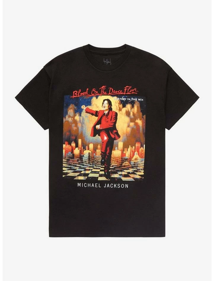 New ๐ฏ Michael Jackson Blood On The Dance Floor Boyfriend Fit ๐ง Girls T-Shirt ๐ 3 New ๐ฏ Michael Jackson Blood On The Dance Floor Boyfriend Fit ๐ง Girls T-Shirt ๐