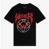 Best reviews of 🛒 Weezer Weezeragram Boyfriend Fit 👧 Girls T-Shirt 🎉 -Cheap Music Tees Store 18733017 hi