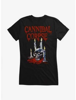 Flash Sale 👍 Cannibal Corpse Candle Ritual 👧 Girls T-Shirt 😀