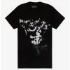 Hot Sale 🛒 My Chemical Romance Black Parade Clock Boyfriend Fit 👧 Girls T-Shirt ❤️ -Cheap Music Tees Store 18805239 hi