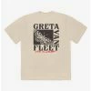 Cheap ⌛ Greta Van Fleet Live In London Boyfriend Fit 👧 Girls T-Shirt 🔔