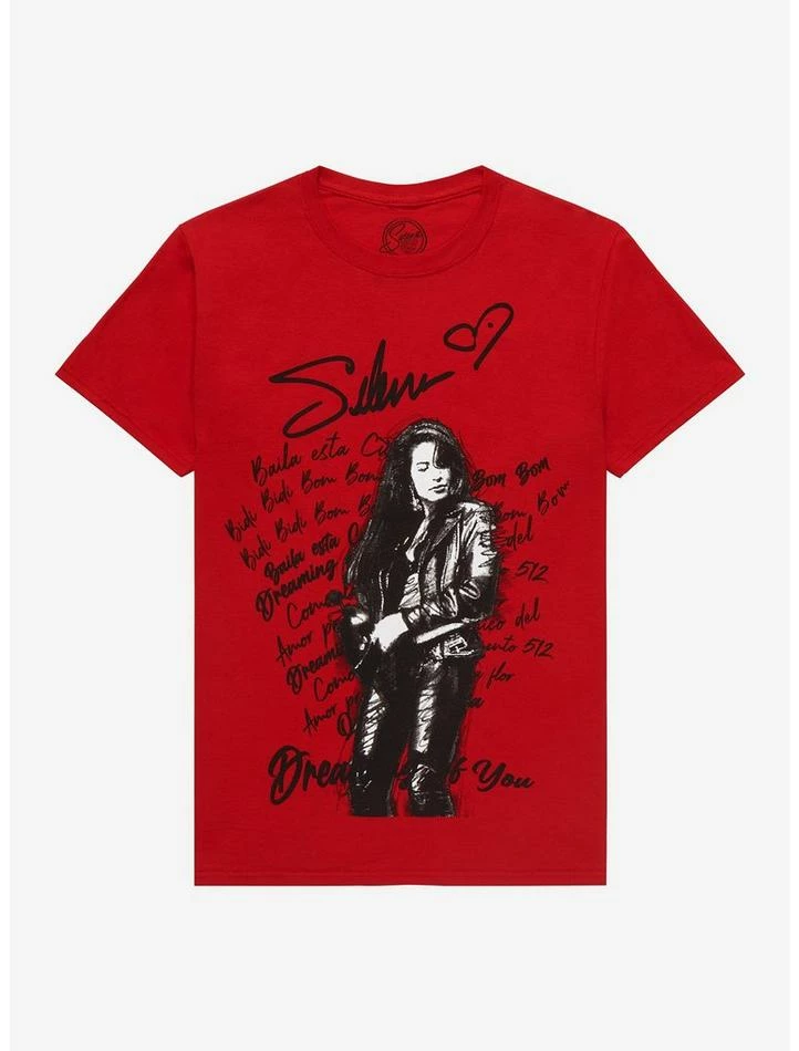 New ๐งจ Selena Lyrics Boyfriend Fit ๐ง Girls T-Shirt ๐ 3 New ๐งจ Selena Lyrics Boyfriend Fit ๐ง Girls T-Shirt ๐