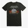 Flash Sale 👏 Anthrax Persistence Of Time T-Shirt ⭐ -Cheap Music Tees Store 18822170 hi