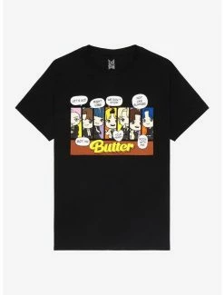 Flash Sale 🤩 TinyTAN Butter Group Panel T-Shirt Inspired by BTS 🧨