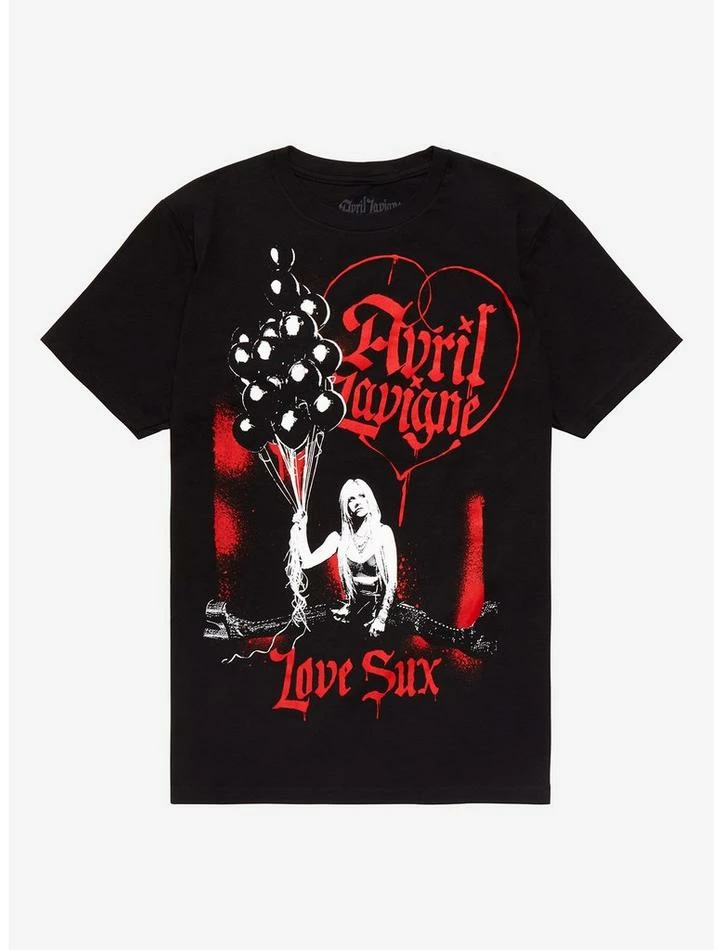 Hot Sale ๐ฏ Avril Lavigne Love Sux T-Shirt โจ 3 Hot Sale ๐ฏ Avril Lavigne Love Sux T-Shirt โจ