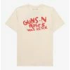 Best Sale 🛒 Guns N' Roses Was Here T-Shirt 💯 -Cheap Music Tees Store 18920789 hi