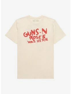 Best Sale 🛒 Guns N' Roses Was Here T-Shirt 💯